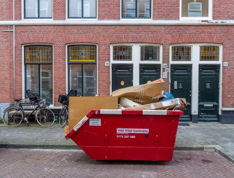 Clean cleared space after professional junk removal services