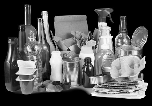 Junk removal collection with mixed household items