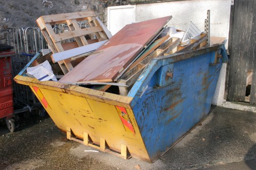 Public liability insurance concept for junk removal services