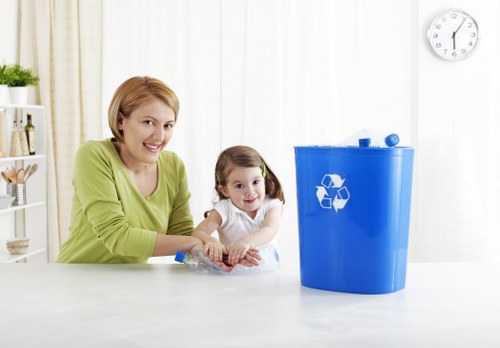 Professional rubbish removal process for flats and homes in London