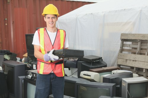 Commercial recycling and waste collection for a London office