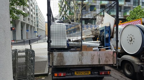 Domestic rubbish collection for a London home clear-out